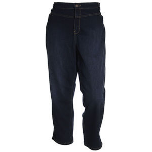 Blue Denim Mid-Rise Ankle Length Jeans NEW w/ Tags Style & Co Plus Sizes